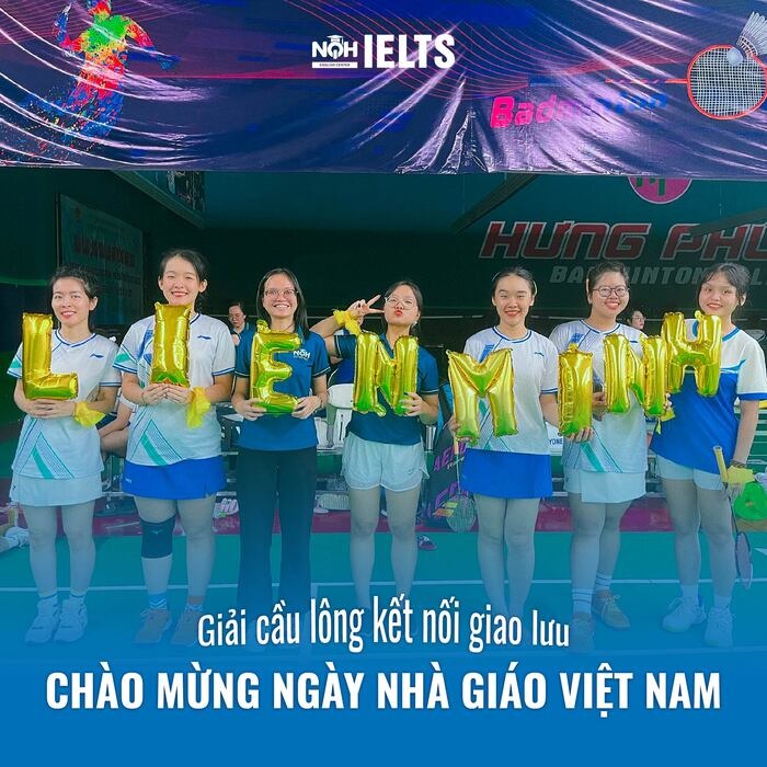 Giải Cầu Lông Giao Lưu Kết Nối - Mừng Ngày Nhà Giáo Việt Nam