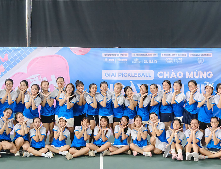 Hình Ảnh Các Cô Giáo Tham Gia Giải Pickleball NQH Women's Day